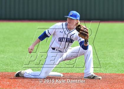 Thumbnail 3 in Alvarado vs Peaster (Bowie Invitational) photogallery.