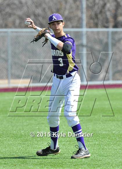 Thumbnail 3 in Alvarado vs Peaster (Bowie Invitational) photogallery.