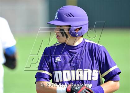 Thumbnail 3 in Alvarado vs Peaster (Bowie Invitational) photogallery.