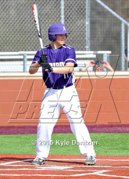 Thumbnail 2 in Alvarado vs Peaster (Bowie Invitational) photogallery.