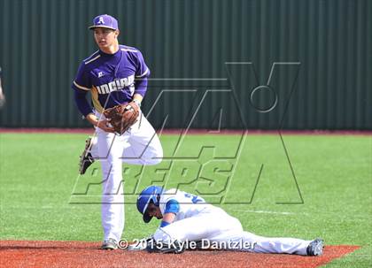 Thumbnail 3 in Alvarado vs Peaster (Bowie Invitational) photogallery.