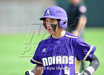 Thumbnail 2 in Alvarado vs Peaster (Bowie Invitational) photogallery.
