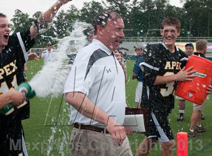Thumbnail 2 in Lake Norman vs. Apex (NCHSAA Final) photogallery.