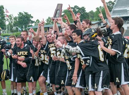 Thumbnail 3 in Lake Norman vs. Apex (NCHSAA Final) photogallery.