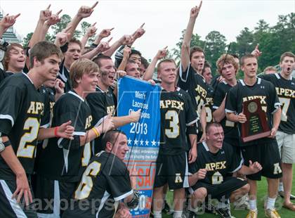 Thumbnail 3 in Lake Norman vs. Apex (NCHSAA Final) photogallery.