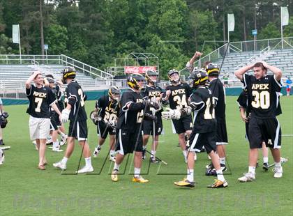 Thumbnail 3 in Lake Norman vs. Apex (NCHSAA Final) photogallery.
