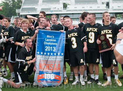 Thumbnail 2 in Lake Norman vs. Apex (NCHSAA Final) photogallery.