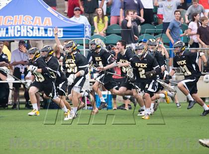 Thumbnail 3 in Lake Norman vs. Apex (NCHSAA Final) photogallery.