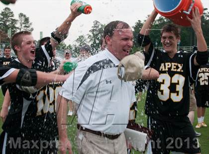 Thumbnail 3 in Lake Norman vs. Apex (NCHSAA Final) photogallery.
