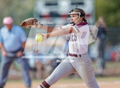 Thumbnail 2 in Heard County vs Prince Avenue Christian (GHSA 1A D1 State Tournament) photogallery.