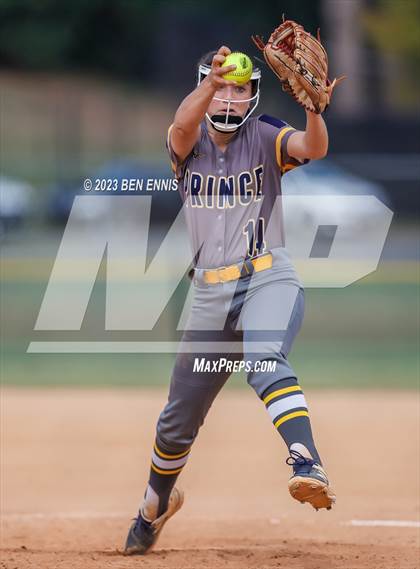 Thumbnail 1 in Heard County vs Prince Avenue Christian (GHSA 1A D1 State Tournament) photogallery.