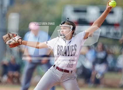 Thumbnail 3 in Heard County vs Prince Avenue Christian (GHSA 1A D1 State Tournament) photogallery.