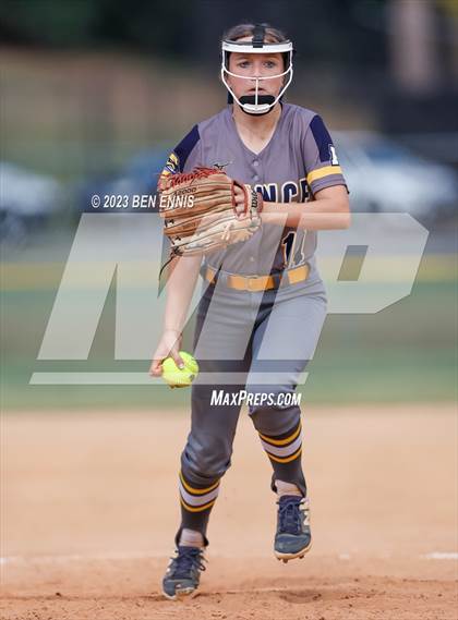 Thumbnail 3 in Heard County vs Prince Avenue Christian (GHSA 1A D1 State Tournament) photogallery.