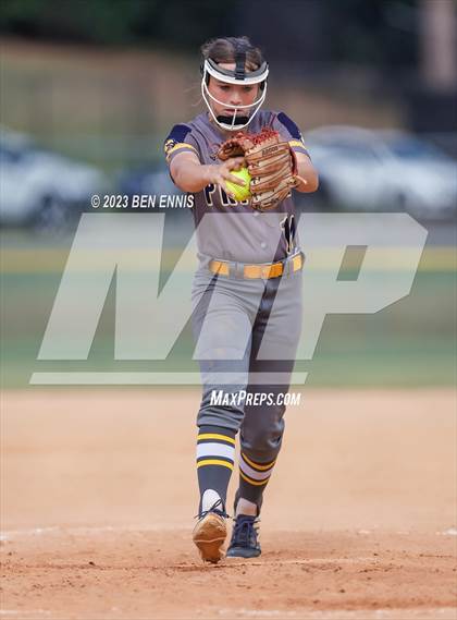 Thumbnail 3 in Heard County vs Prince Avenue Christian (GHSA 1A D1 State Tournament) photogallery.