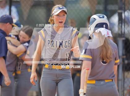 Thumbnail 1 in Heard County vs Prince Avenue Christian (GHSA 1A D1 State Tournament) photogallery.