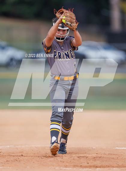 Thumbnail 2 in Heard County vs Prince Avenue Christian (GHSA 1A D1 State Tournament) photogallery.
