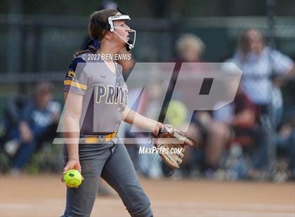 Thumbnail 2 in Heard County vs Prince Avenue Christian (GHSA 1A D1 State Tournament) photogallery.