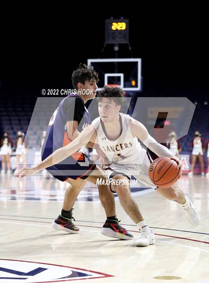 Thumbnail 1 in Salpointe Catholic vs Cholla (MLK Basketball Classic) photogallery.