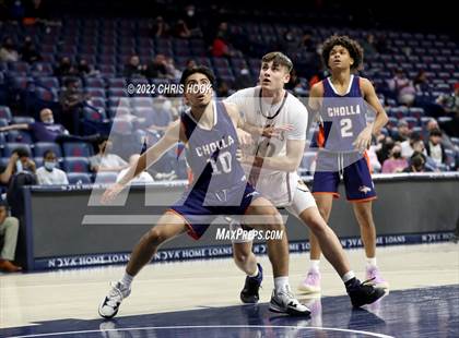 Thumbnail 1 in Salpointe Catholic vs Cholla (MLK Basketball Classic) photogallery.