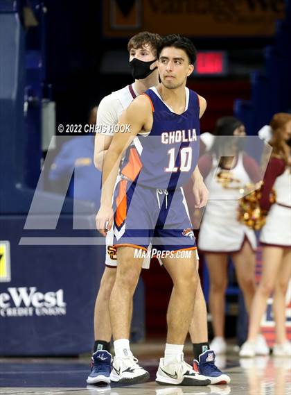 Thumbnail 1 in Salpointe Catholic vs Cholla (MLK Basketball Classic) photogallery.