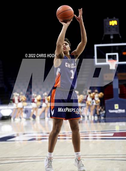 Thumbnail 1 in Salpointe Catholic vs Cholla (MLK Basketball Classic) photogallery.