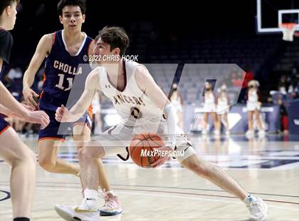 Thumbnail 1 in Salpointe Catholic vs Cholla (MLK Basketball Classic) photogallery.
