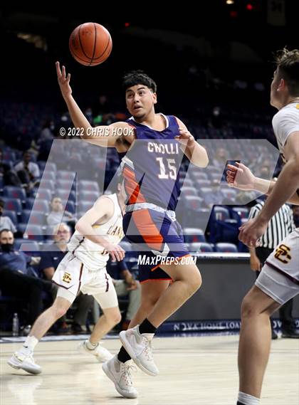 Thumbnail 3 in Salpointe Catholic vs Cholla (MLK Basketball Classic) photogallery.