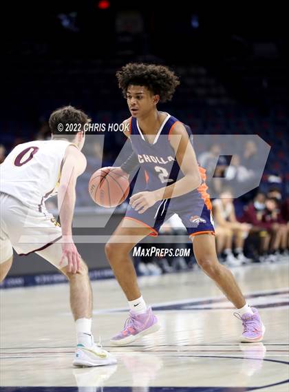 Thumbnail 1 in Salpointe Catholic vs Cholla (MLK Basketball Classic) photogallery.