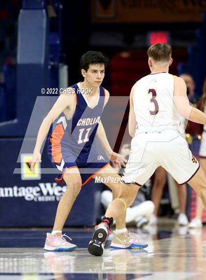 Thumbnail 2 in Salpointe Catholic vs Cholla (MLK Basketball Classic) photogallery.