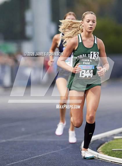 Thumbnail 2 in FHSAA 2A Finals (3200 Meters) photogallery.