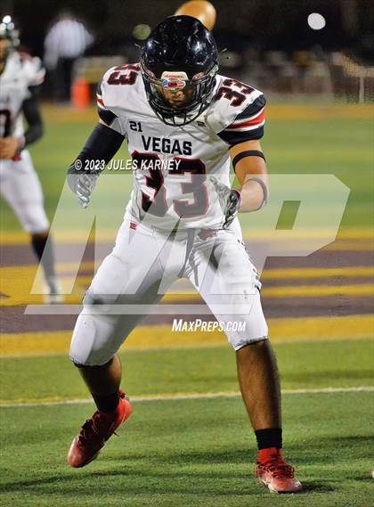 Thumbnail 3 in Las Vegas @ Faith Lutheran (NIAA 5A 1st Round Playoffs) photogallery.