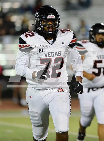 Thumbnail 3 in Las Vegas @ Faith Lutheran (NIAA 5A 1st Round Playoffs) photogallery.