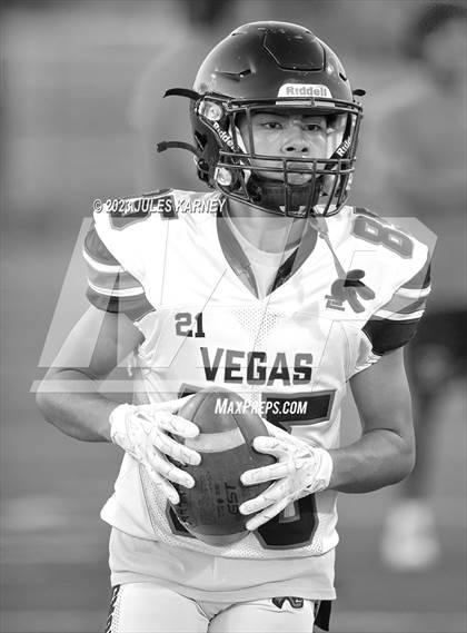 Thumbnail 3 in Las Vegas @ Faith Lutheran (NIAA 5A 1st Round Playoffs) photogallery.