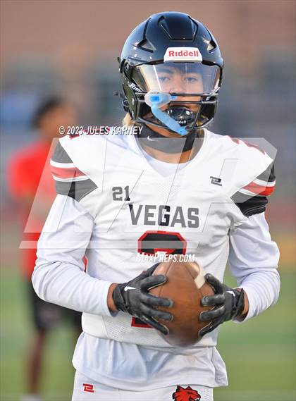 Thumbnail 3 in Las Vegas @ Faith Lutheran (NIAA 5A 1st Round Playoffs) photogallery.
