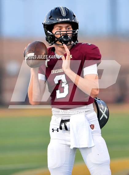 Thumbnail 1 in Las Vegas @ Faith Lutheran (NIAA 5A 1st Round Playoffs) photogallery.
