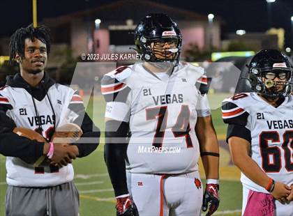 Thumbnail 1 in Las Vegas @ Faith Lutheran (NIAA 5A 1st Round Playoffs) photogallery.