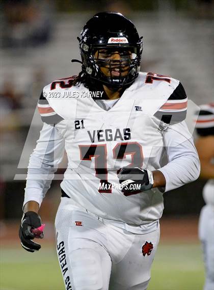 Thumbnail 1 in Las Vegas @ Faith Lutheran (NIAA 5A 1st Round Playoffs) photogallery.