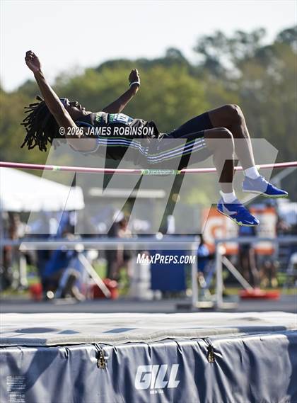 Thumbnail 3 in Bob Hayes Invitational (High Jump) photogallery.