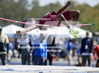 Thumbnail 2 in Bob Hayes Invitational (High Jump) photogallery.