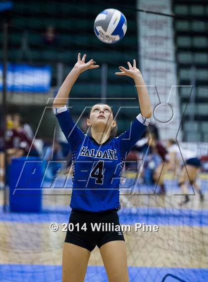 Thumbnail 2 in Haldane vs. Portville (NYSPHSAA Class D Final) photogallery.