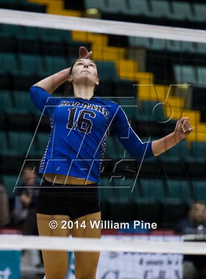 Thumbnail 2 in Haldane vs. Portville (NYSPHSAA Class D Final) photogallery.