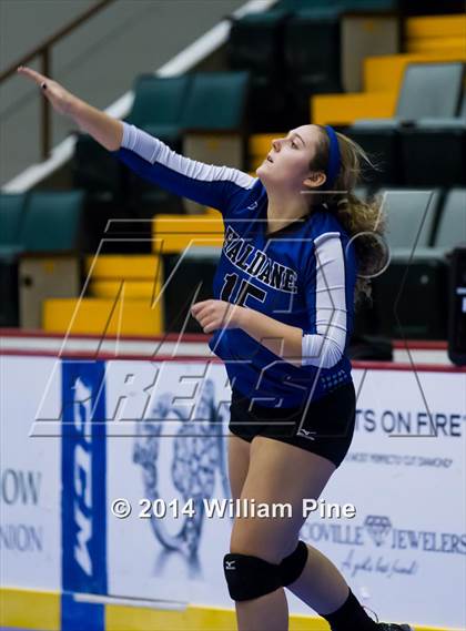 Thumbnail 3 in Haldane vs. Portville (NYSPHSAA Class D Final) photogallery.