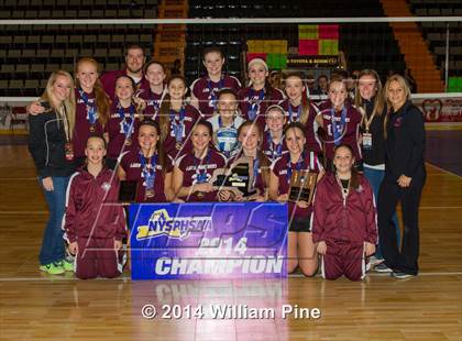 Thumbnail 3 in Haldane vs. Portville (NYSPHSAA Class D Final) photogallery.