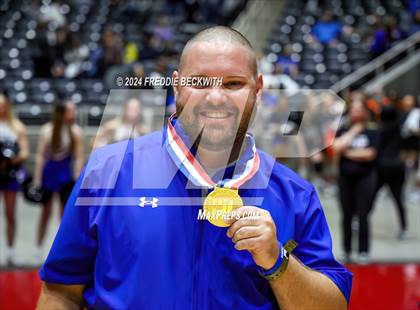 Thumbnail 1 in Byron Nelson vs. Stratford (UIL 6A Volleyball Division II Final Medal Ceremony) photogallery.