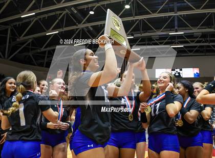Thumbnail 2 in Byron Nelson vs. Stratford (UIL 6A Volleyball Division II Final Medal Ceremony) photogallery.