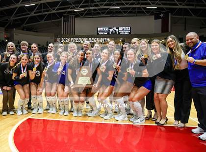 Thumbnail 2 in Byron Nelson vs. Stratford (UIL 6A Volleyball Division II Final Medal Ceremony) photogallery.