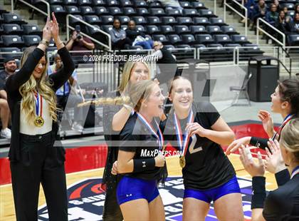 Thumbnail 3 in Byron Nelson vs. Stratford (UIL 6A Volleyball Division II Final Medal Ceremony) photogallery.