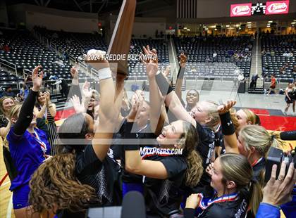 Thumbnail 2 in Byron Nelson vs. Stratford (UIL 6A Volleyball Division II Final Medal Ceremony) photogallery.
