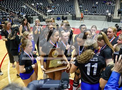 Thumbnail 1 in Byron Nelson vs. Stratford (UIL 6A Volleyball Division II Final Medal Ceremony) photogallery.