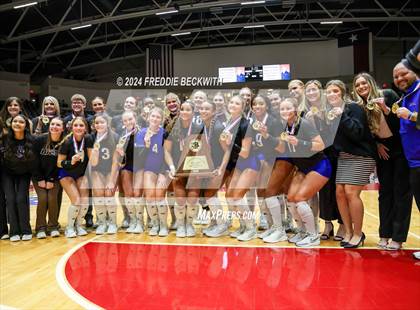 Thumbnail 3 in Byron Nelson vs. Stratford (UIL 6A Volleyball Division II Final Medal Ceremony) photogallery.